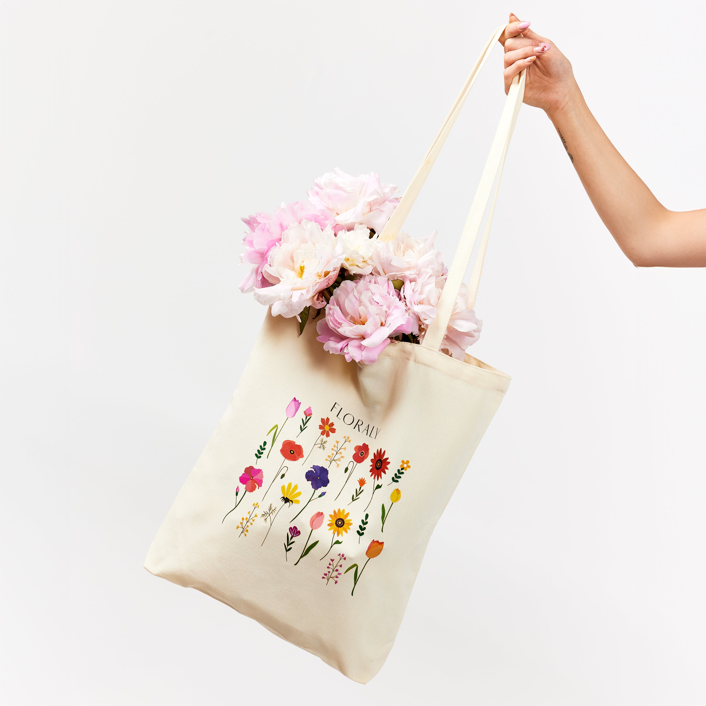 The Floraly tote bag