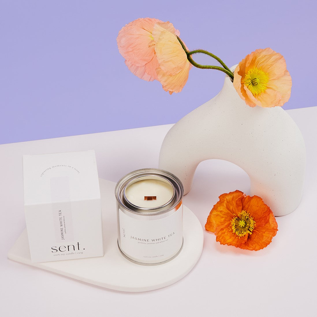 Sent Studio 100% Soy Wax Candle