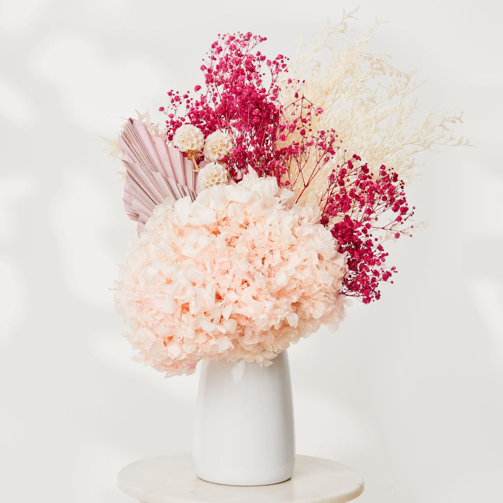 Dried Flower Arrangements Sydney Delivery - Preserved Flowers in a Vase
